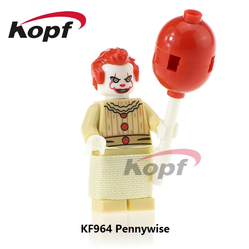 KF8035 Single Sale Building Blocks Stephen King's IT Freakazoid The Clown Pennywise Redux Joker With Balloon Figures Toys
KF8035 Single Sale Building Blocks Stephen King's IT Freakazoid The Clown Pennywise Redux Joker With Balloon Figures Toys