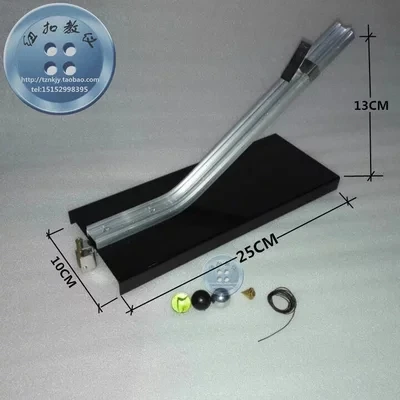 Physical mechanics experiment equipment Impact test apparatus Law of conservation of momentum teaching instrument
Physical mechanics experiment equipment Impact test apparatus Law of conservation of momentum teaching instrument