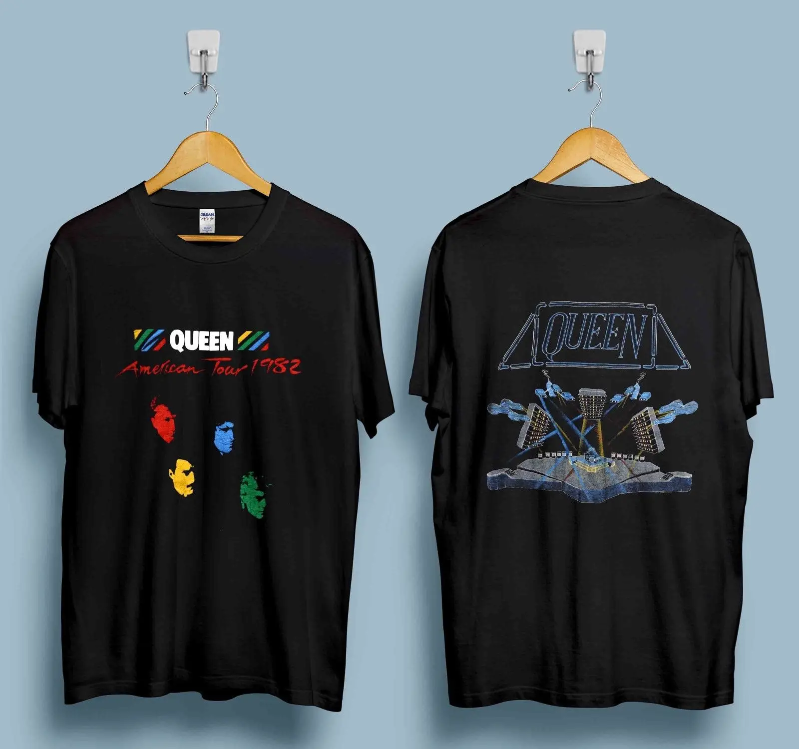 VINTAGE QUEEN TSHIRT 1982 HOT SPACE TOUR GLAM ROCK BAND FREDDIE MERCURY REPRINT Hot 2018 Summer Men'S T Shirt Fashion
VINTAGE QUEEN TSHIRT 1982 HOT SPACE TOUR GLAM ROCK BAND FREDDIE MERCURY REPRINT Hot 2018 Summer Men'S T Shirt Fashion