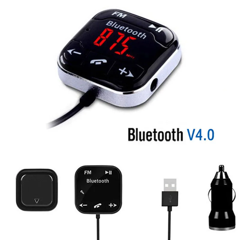 New Car Wireless Bluetooth FM Transmitter MP3 Player SD USB Phone Charger Car Kit CSL2017
New Car Wireless Bluetooth FM Transmitter MP3 Player SD USB Phone Charger Car Kit CSL2017