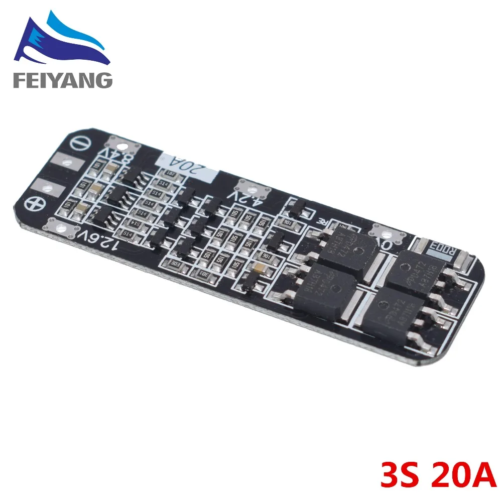 10pcs 3S 20A Li-ion Lithium Battery 18650 Charger PCB BMS Protection Board 12.6V Cell Module 59x20x3.4mm
10pcs 3S 20A Li-ion Lithium Battery 18650 Charger PCB BMS Protection Board 12.6V Cell Module 59x20x3.4mm