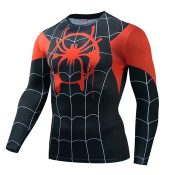 Into The Spider-Verse Raglan Sleeve Spider Man 3D Printed T Shirts Men Compression Shirts Tops Male Long Sleeve Cosplay Costume
Into The Spider-Verse Raglan Sleeve Spider Man 3D Printed T Shirts Men Compression Shirts Tops Male Long Sleeve Cosplay Costume