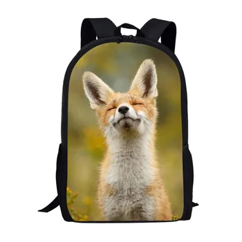 Fox 3D Animal Printing Children School Bags Casual Large Boys Girls Backpack Customized Own Fashion Mochila Rucksacksumka
Fox 3D Animal Printing Children School Bags Casual Large Boys Girls Backpack Customized Own Fashion Mochila Rucksacksumka