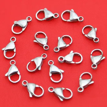 Jewelry Accessories 316 Stainless Steel Silver Lobster Clasps Claw Jewelry Hook Findings for Lobster Ring Necklace
Jewelry Accessories 316 Stainless Steel Silver Lobster Clasps Claw Jewelry Hook Findings for Lobster Ring Necklace