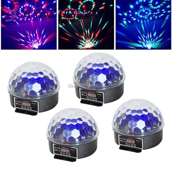 4pcs/lot Crystal Magic Led Stage Lamp USB Disco Ball Music Sound Control DMX Light
4pcs/lot Crystal Magic Led Stage Lamp USB Disco Ball Music Sound Control DMX Light