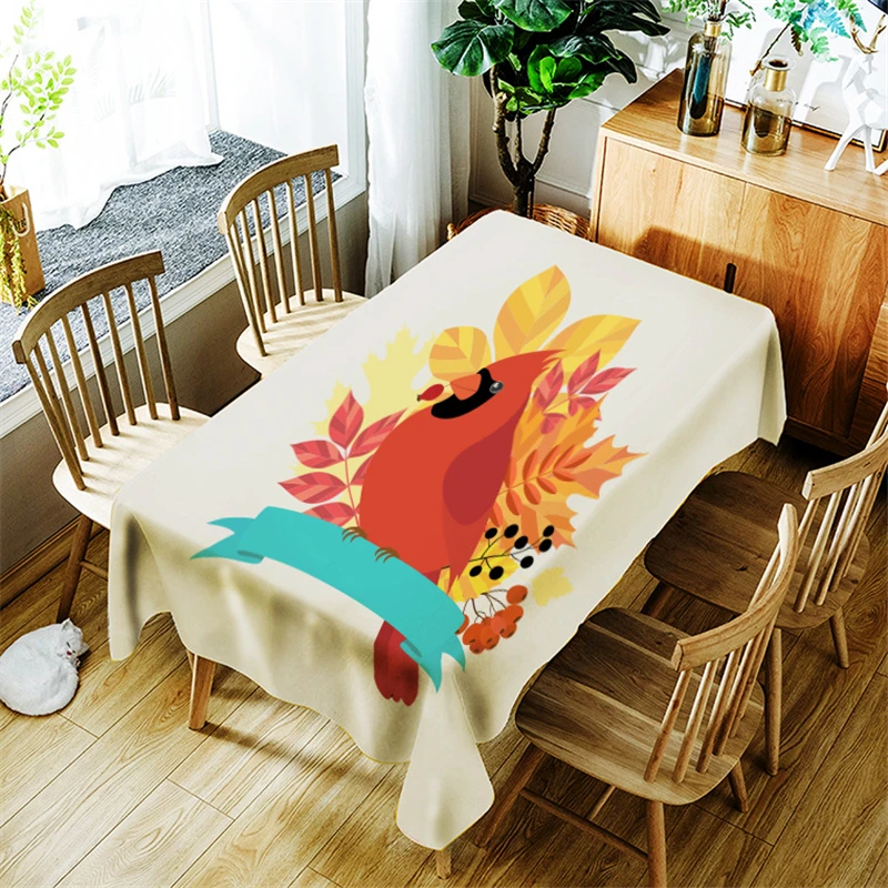 Cartoon Bird Tablecloth Creative Character Cat Dog Pattern Polyester Comfortable Waterproof Table Cloth Cover for Home
Cartoon Bird Tablecloth Creative Character Cat Dog Pattern Polyester Comfortable Waterproof Table Cloth Cover for Home