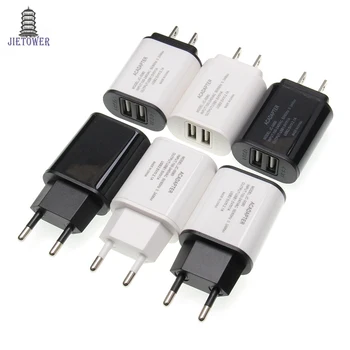 EU/US Plug 2 Port USB Wall Phone Charger 2USB Port AC Power 2A Adaptor For All Smart Phones for IOS Android wholesale DHL 300PCS
EU/US Plug 2 Port USB Wall Phone Charger 2USB Port AC Power 2A Adaptor For All Smart Phones for IOS Android wholesale DHL 300PCS