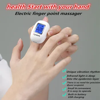 10PCS Multi-functional intelligent infrared electric mini finger massager improve vision dredge bowel USB charging
10PCS Multi-functional intelligent infrared electric mini finger massager improve vision dredge bowel USB charging