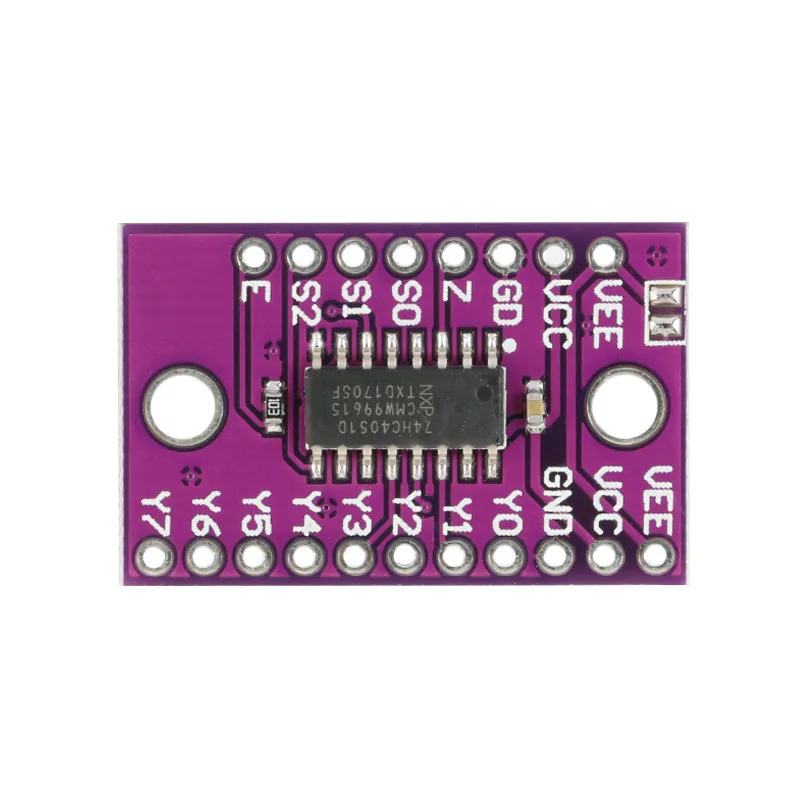74HC4051 CD4051 single 8-channel digitally controlled electronic