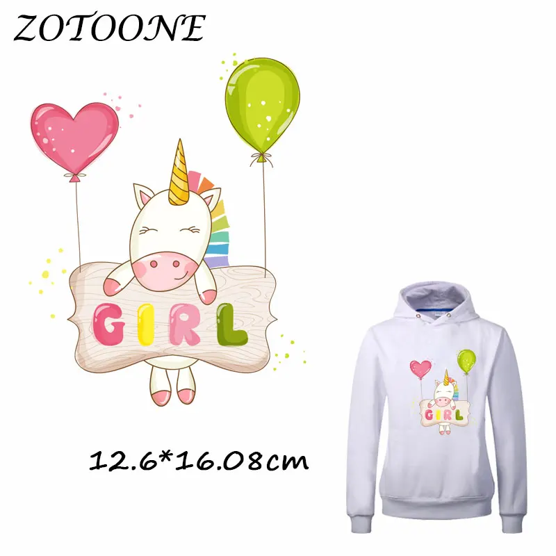 ZOTOONE Cute Balloon Unicorn Patch for Clothing Iron-On Garment Heat Transfer Badges Diy Accessory T Shirt Deco Applique Patches
ZOTOONE Cute Balloon Unicorn Patch for Clothing Iron-On Garment Heat Transfer Badges Diy Accessory T Shirt Deco Applique Patches