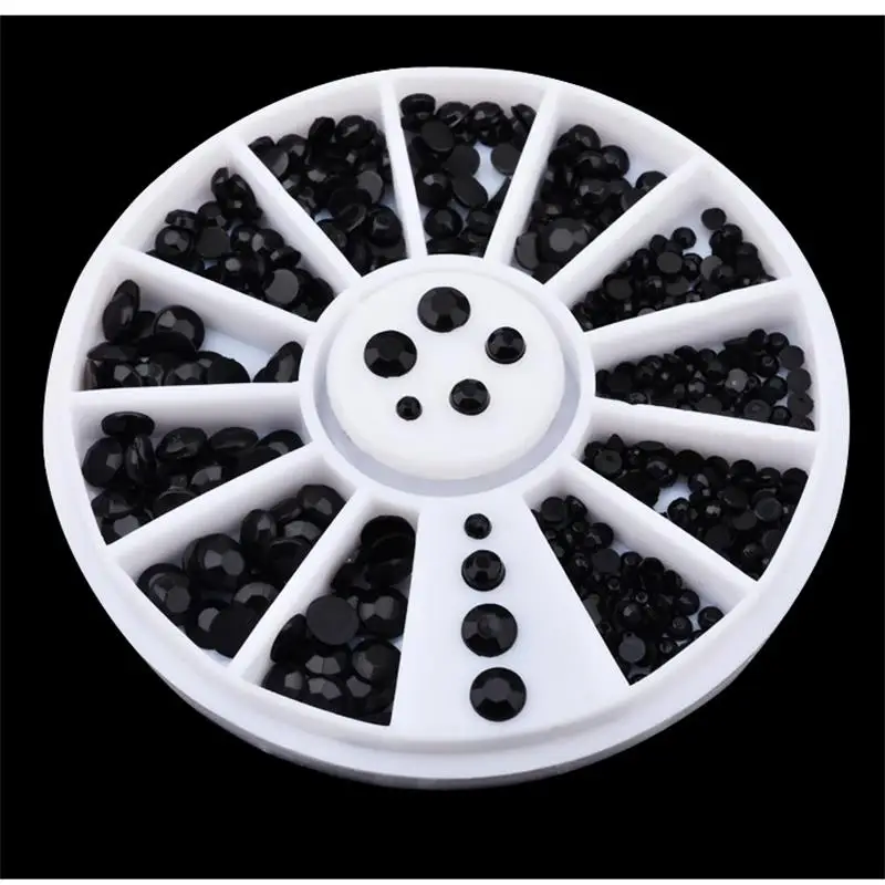 2MM/3MM/4MM DIY 3D Black Plastuc Rhinestone Wheel Nail Art Decorations Makeup Tools
2MM/3MM/4MM DIY 3D Black Plastuc Rhinestone Wheel Nail Art Decorations Makeup Tools