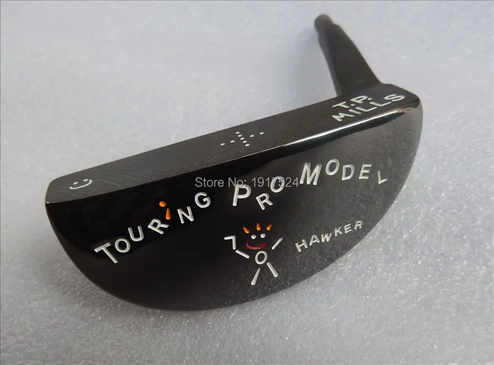 

TP MILLS HAWKER TOURING PRO MODEL with CNC milled golf putter head dark black colour