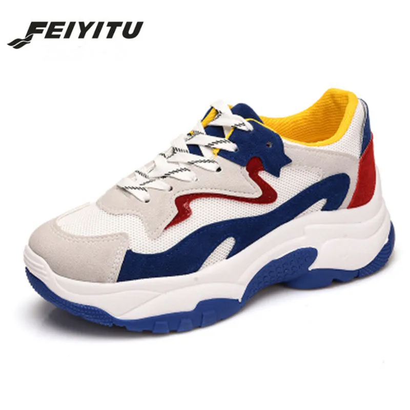 FeiYiTu Spring Autumn Women's PU Leather Platform Female Shoes Wedges Lady Casual Shoes Mesh Lace-Up Sneakers zapatos mujer
FeiYiTu Spring Autumn Women's PU Leather Platform Female Shoes Wedges Lady Casual Shoes Mesh Lace-Up Sneakers zapatos mujer
