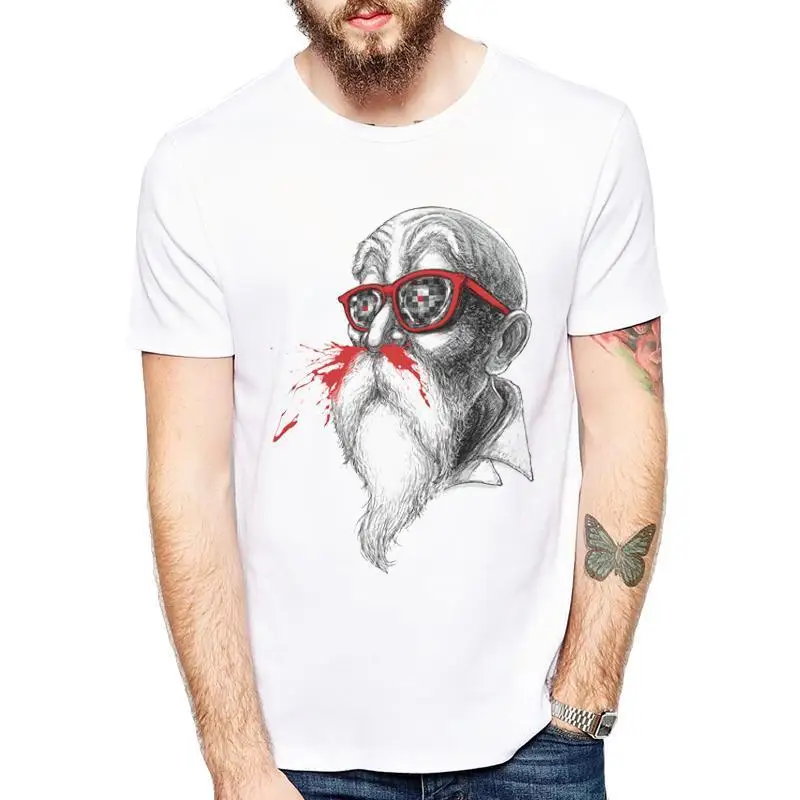 DBZ Master Roshi Summer Men T Shirts Newest Fashion Hobbies Design T-Shirt Is Fu Short Sleeves Cotton Fashion
DBZ Master Roshi Summer Men T Shirts Newest Fashion Hobbies Design T-Shirt Is Fu Short Sleeves Cotton Fashion
