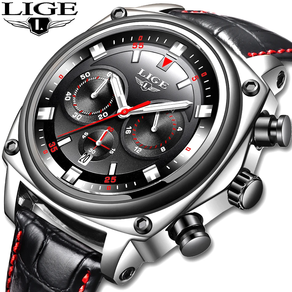 LIGE 2019 New Watch Men Fashion Sport Quartz Clock Mens Watches Top Brand Luxury Business Waterproof Watch Relogio Masculino
LIGE 2019 New Watch Men Fashion Sport Quartz Clock Mens Watches Top Brand Luxury Business Waterproof Watch Relogio Masculino
