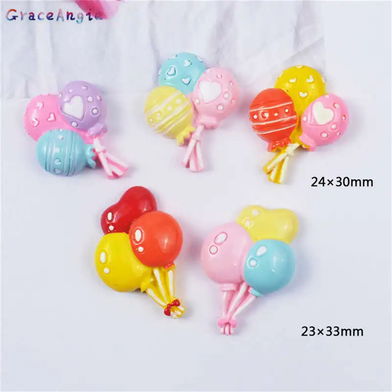 GraceAngie 10pcs Cartoon Balloon Charms Flatback Cabochon Phone Decoration DIY Children Hair Accessory Refrigerator Decor
GraceAngie 10pcs Cartoon Balloon Charms Flatback Cabochon Phone Decoration DIY Children Hair Accessory Refrigerator Decor