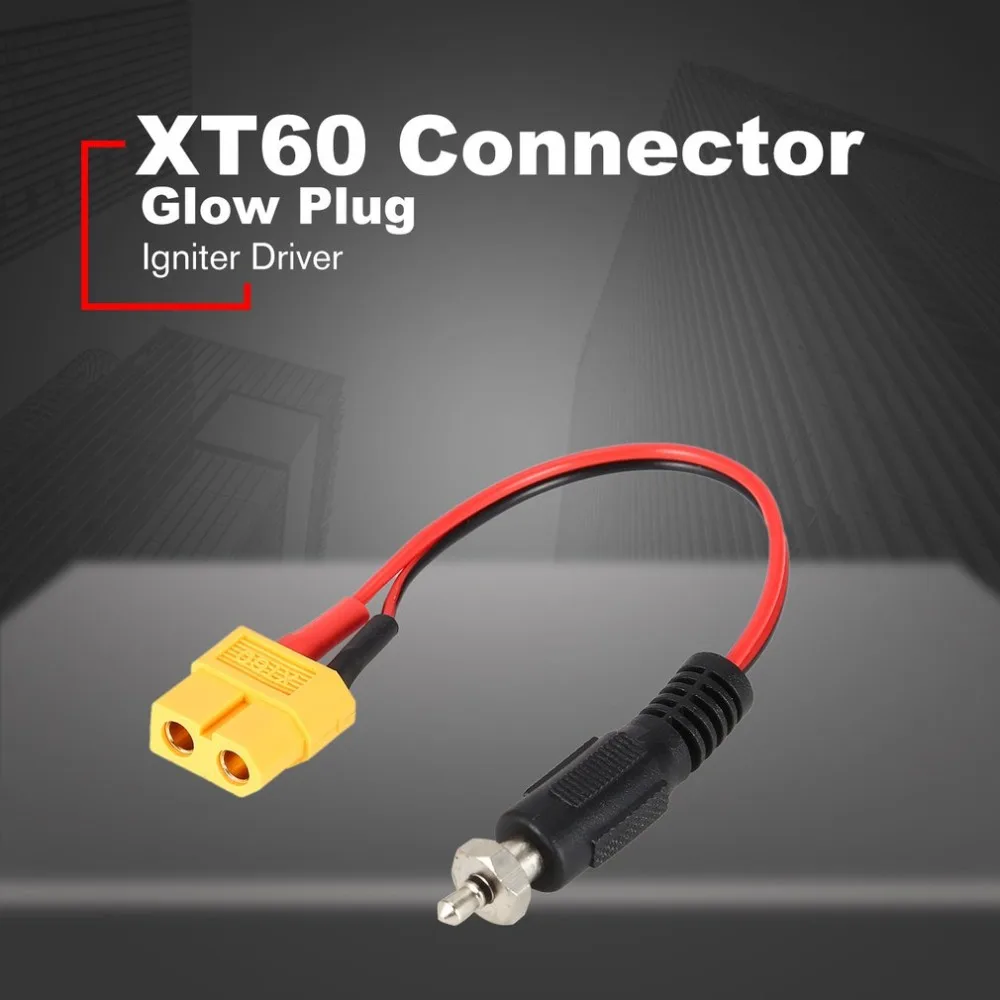 XT60 Female To Glow Plug Igniter Driver Charger Adapter Cable Converter Remote Control Crocodile Clips Lead Wire
XT60 Female To Glow Plug Igniter Driver Charger Adapter Cable Converter Remote Control Crocodile Clips Lead Wire