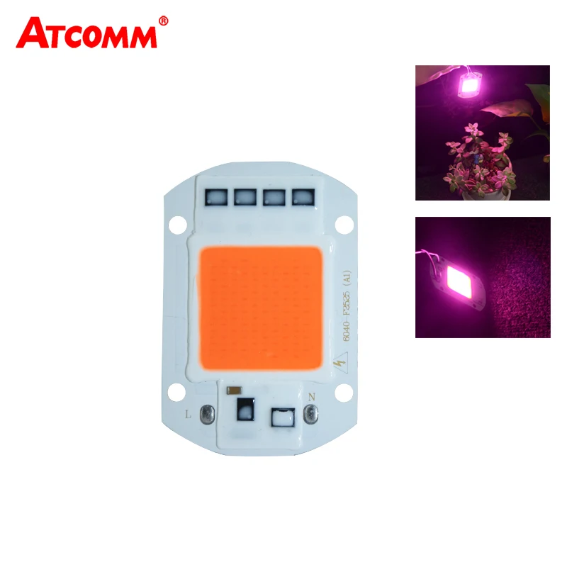 COB LED Grow Light 20W 30W 50W 110V 220V Smart IC No Need Driver Full Spectrum LED Diode fitolampy For Indoor Plants
COB LED Grow Light 20W 30W 50W 110V 220V Smart IC No Need Driver Full Spectrum LED Diode fitolampy For Indoor Plants