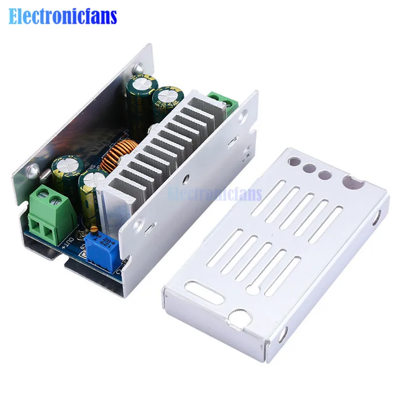 15A 200W Adjustable DC-DC Step Down Converter Buck Module 60V Adjustable Voltage Stabilized Synchronous Rectification Module
15A 200W Adjustable DC-DC Step Down Converter Buck Module 60V Adjustable Voltage Stabilized Synchronous Rectification Module