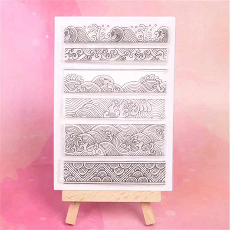 Wavy background Transparent Clear Silicone Stamp/Seal for DIY scrapbooking/photo album Decorative clear stamp
Wavy background Transparent Clear Silicone Stamp/Seal for DIY scrapbooking/photo album Decorative clear stamp