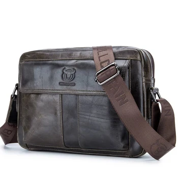 Genuine Leather Men Messenger Bags Vintage Men's Crossbody Bag Cow Leather Shoulder Bags Casual Male Bag WBS540
Genuine Leather Men Messenger Bags Vintage Men's Crossbody Bag Cow Leather Shoulder Bags Casual Male Bag WBS540