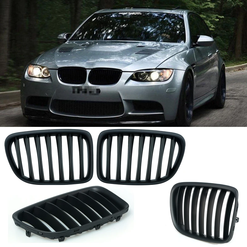 1 Pair Upgrade Euro Sport Matt Black Front Slat Grilles SUV Kindly Grill For BMW E84 X1 2010 - 2015 Car Styling P8
1 Pair Upgrade Euro Sport Matt Black Front Slat Grilles SUV Kindly Grill For BMW E84 X1 2010 - 2015 Car Styling P8