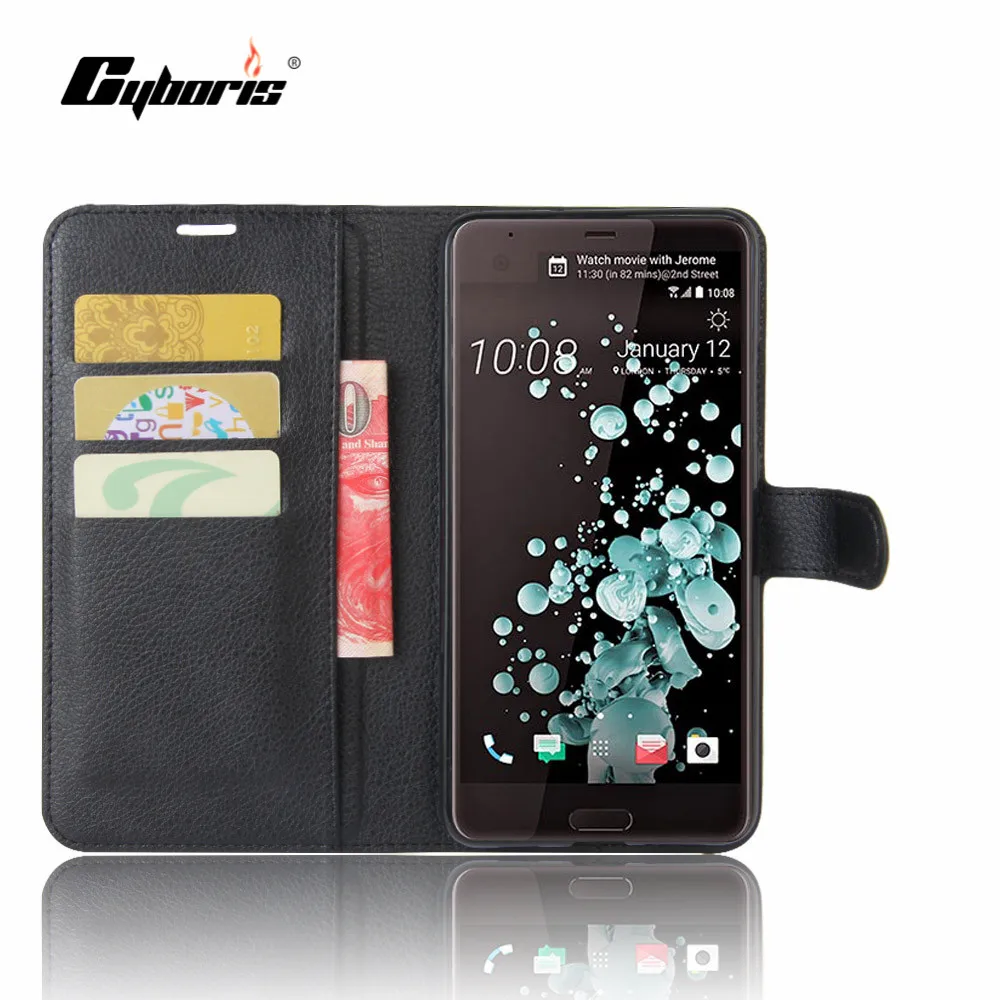 Фото CYBORIS для HTC U Ultra чехол телефона из искусственной кожи Ocean Note откидной Чехол