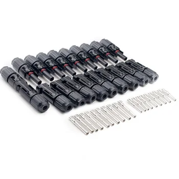 10 Pair x Connector male and female Solar Panel Connector 30A 1000V 20 pcs cable 2.5/4/6mm connect copper Contact
10 Pair x Connector male and female Solar Panel Connector 30A 1000V 20 pcs cable 2.5/4/6mm connect copper Contact