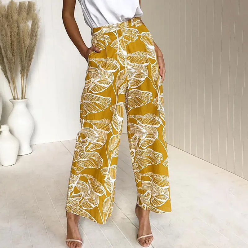 2019 Summer Flare Pants Women Autumn Loose Floral Boho Pants Female Yellow Pants Leggings Women Trousers Leggings For women
2019 Summer Flare Pants Women Autumn Loose Floral Boho Pants Female Yellow Pants Leggings Women Trousers Leggings For women