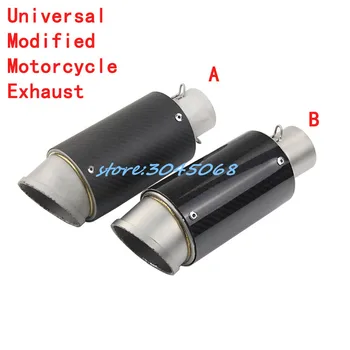 Motorcycle Universal 36-51mm Exhaust Pipe Escape Modified Carborn Firber Muffler For KAWASAKI ER6N SUZUKI GSXR600 R6 CBR250 ATV
Motorcycle Universal 36-51mm Exhaust Pipe Escape Modified Carborn Firber Muffler For KAWASAKI ER6N SUZUKI GSXR600 R6 CBR250 ATV