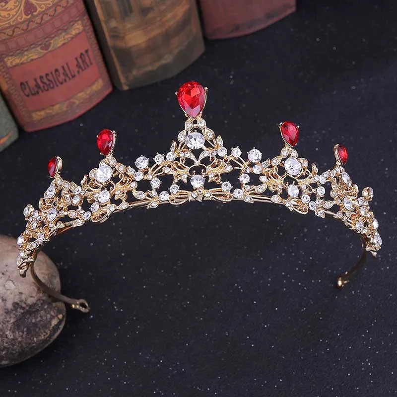 FORSEVEN Vintage Crystal Tiaras Wedding Hair Accessoiries Water Drop Rhineston Crown Headpiece Pageant Bridal Hair Jewelry JL
FORSEVEN Vintage Crystal Tiaras Wedding Hair Accessoiries Water Drop Rhineston Crown Headpiece Pageant Bridal Hair Jewelry JL