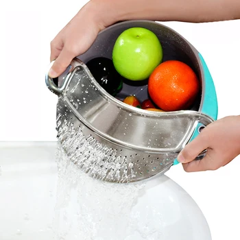 Stainless Steel Pot Strainer Filter Basket Colanders Handle Water Fruit Vegetable Wash Kitchen Cooking Tool Oil Filter Tool 1pcs
Stainless Steel Pot Strainer Filter Basket Colanders Handle Water Fruit Vegetable Wash Kitchen Cooking Tool Oil Filter Tool 1pcs