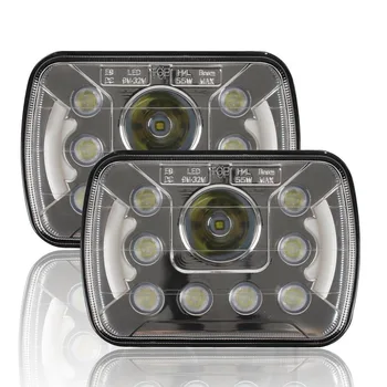 2 Pcs 5x7" LED Square Headlights With DRL For Jeep XJ Cherokee MJ Comanche Truck 7*6 Inch Rectangular Headlight
2 Pcs 5x7" LED Square Headlights With DRL For Jeep XJ Cherokee MJ Comanche Truck 7*6 Inch Rectangular Headlight
