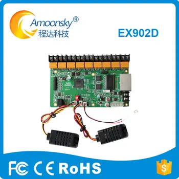 Linsn EX902D led multi function card can test humidity and temperature and broadcast setups led display
Linsn EX902D led multi function card can test humidity and temperature and broadcast setups led display