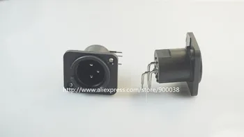 10 pcs 3 position XLR connector Panel Mount socket Male right angle 3 Pin circular Connector 90 Degree Solder PCB
10 pcs 3 position XLR connector Panel Mount socket Male right angle 3 Pin circular Connector 90 Degree Solder PCB