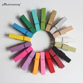 x1600 Customized Color Mini Wooden Clothes pegs | 35mm Length Mini Pegs for Craft, wedding rustic wedding party table decoration
x1600 Customized Color Mini Wooden Clothes pegs | 35mm Length Mini Pegs for Craft, wedding rustic wedding party table decoration