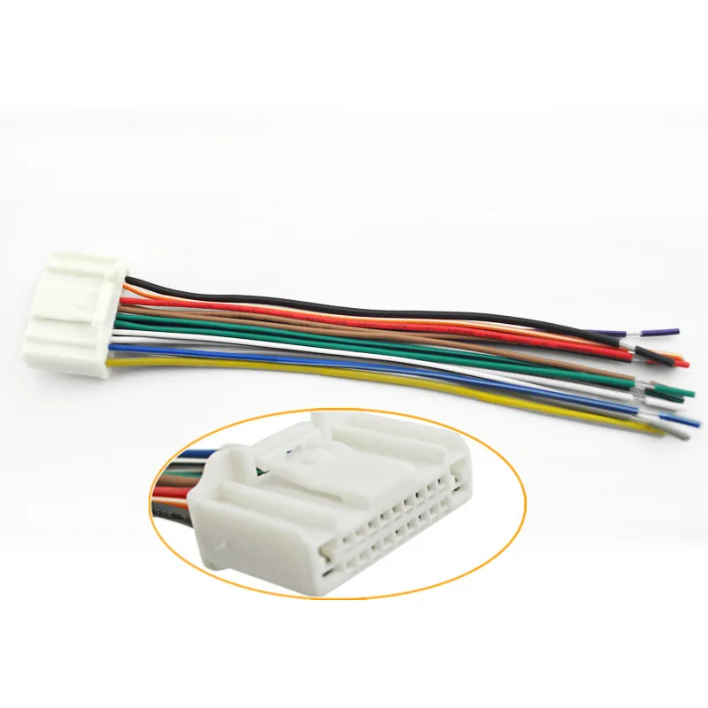 Car Auto Cable Audio Stereo Wiring Harness Adapter Connector Converter for Nissan/Subaru/Infiniti Car AUX Adapter CAS018
Car Auto Cable Audio Stereo Wiring Harness Adapter Connector Converter for Nissan/Subaru/Infiniti Car AUX Adapter CAS018