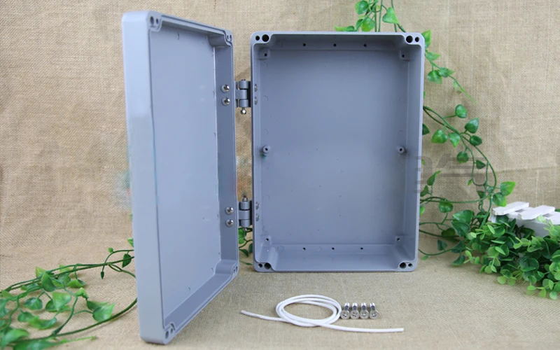 G418 Boîtier avec panneau X80mm Y150mm Z60mm ABS gris foncé GAINTA
