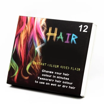 Hair Coloring Sets Fashion Temporary 12 Color Pen Chalk Instantly Stick Crayon Cover Hair Dye Hair Styling Tools
Hair Coloring Sets Fashion Temporary 12 Color Pen Chalk Instantly Stick Crayon Cover Hair Dye Hair Styling Tools