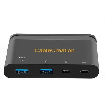 USB-C to USB 3.0 HUB Type C to 2xUSB 3.0 2xUSB-C Data Transfer PD Charging Adapter Thunderbolt 3 Compatible Support OTG
USB-C to USB 3.0 HUB Type C to 2xUSB 3.0 2xUSB-C Data Transfer PD Charging Adapter Thunderbolt 3 Compatible Support OTG