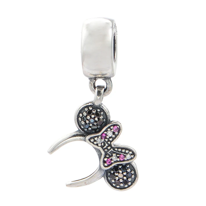 Original Minnie Headband Charm Fits European Bracelets 925 Sterling Silver DIY Pendant Dangle Charms with Cubic Zirconia
Original Minnie Headband Charm Fits European Bracelets 925 Sterling Silver DIY Pendant Dangle Charms with Cubic Zirconia