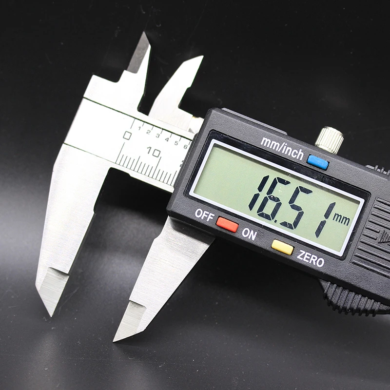 Measuring tool stainless steel digital caliper measuring range 0-150mm measuring speed 3m / s accuracy 0.01mm
Measuring tool stainless steel digital caliper measuring range 0-150mm measuring speed 3m / s accuracy 0.01mm