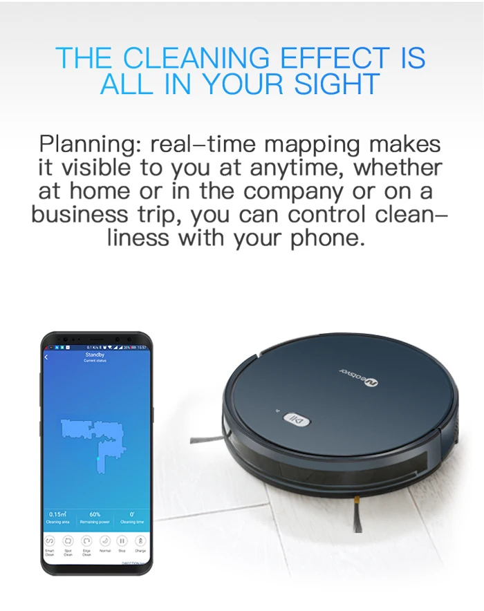 NEATSVOR X500 1800PA Robot Vacuum Cleaner for Wet or Dry Mopping with Map Navigation and Anti Collision Feature 11 NEATSVOR X500 1800PA Robot Vacuum Cleaner for Wet or Dry Mopping with Map Navigation and Anti Collision Feature 16