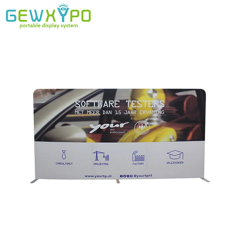 Premium 7.5ftX15ft Trade show Signs Aluminum Folding Tube Backdrop Display Wall With Easy Fabric Cover Polyester Banner Printing
Premium 7.5ftX15ft Trade show Signs Aluminum Folding Tube Backdrop Display Wall With Easy Fabric Cover Polyester Banner Printing
