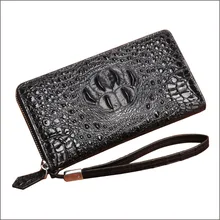 Men wallet crocodile skin wallet long bag leather business bag zipper crocodile bag Successful person Genuine Leather 004tb
Men wallet crocodile skin wallet long bag leather business bag zipper crocodile bag Successful person Genuine Leather 004tb