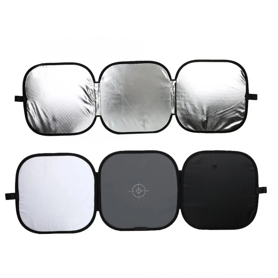 Portable 18% 3 in 1 DSLR Camera Photography Studio Exposure Balance Card Set White Gray Black Focusing Plate
Portable 18% 3 in 1 DSLR Camera Photography Studio Exposure Balance Card Set White Gray Black Focusing Plate
