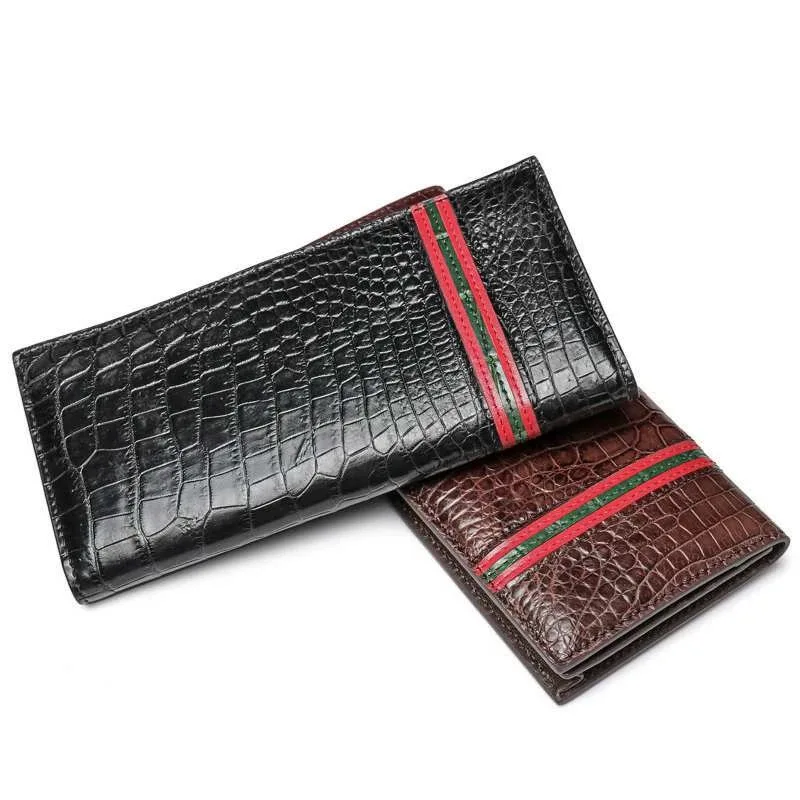 Business Style Genuine Crocodile Belly Skin Men Long Bifold Wallet Suits Clutch Purse Exotic Alligator Leather Male Card Holder
Business Style Genuine Crocodile Belly Skin Men Long Bifold Wallet Suits Clutch Purse Exotic Alligator Leather Male Card Holder