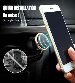 500PCS/Lot Free Shipping Universal Phone Holder Stand 360 Degree Rotate Magnetic Car Air vent Mount Holder Mobile Phone Bracket
500PCS/Lot Free Shipping Universal Phone Holder Stand 360 Degree Rotate Magnetic Car Air vent Mount Holder Mobile Phone Bracket