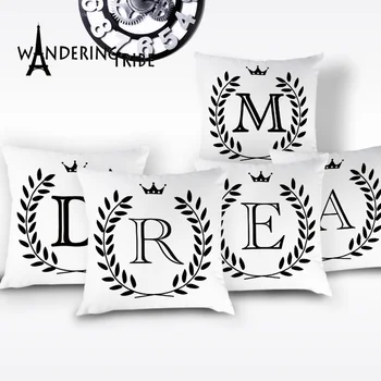 Letter Alphabet Decoration Cushion Covers Geometric Simple Throw Pillows Cases Cushion Cover Single Combination Sofa Pillow Case
Letter Alphabet Decoration Cushion Covers Geometric Simple Throw Pillows Cases Cushion Cover Single Combination Sofa Pillow Case
