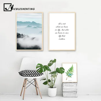 Foggy Mountain Wall Art Canvas Poster Landscape Leaf Nordic Style Print Painting Decorative Picture Modern Home Decor
Foggy Mountain Wall Art Canvas Poster Landscape Leaf Nordic Style Print Painting Decorative Picture Modern Home Decor